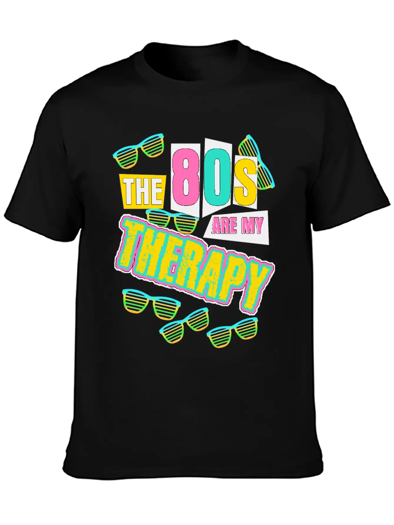 1980 Disco Therapy 80s Party 80s Timeless Short Sleeve Tee – Comfy And Minimalist Design
