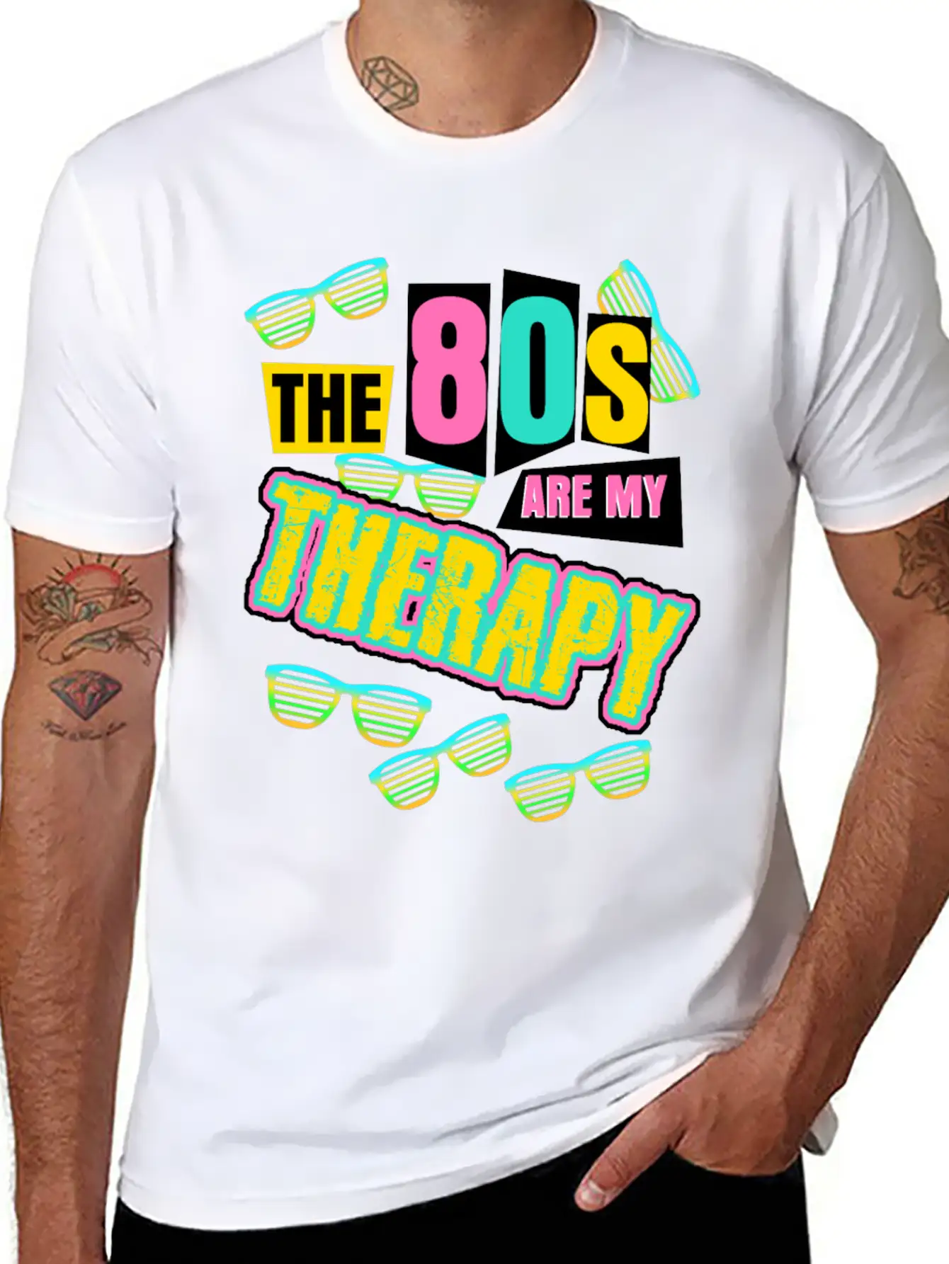 1980 Disco Therapy 80s Party 80s Timeless Short Sleeve Tee – Comfy And Minimalist Design