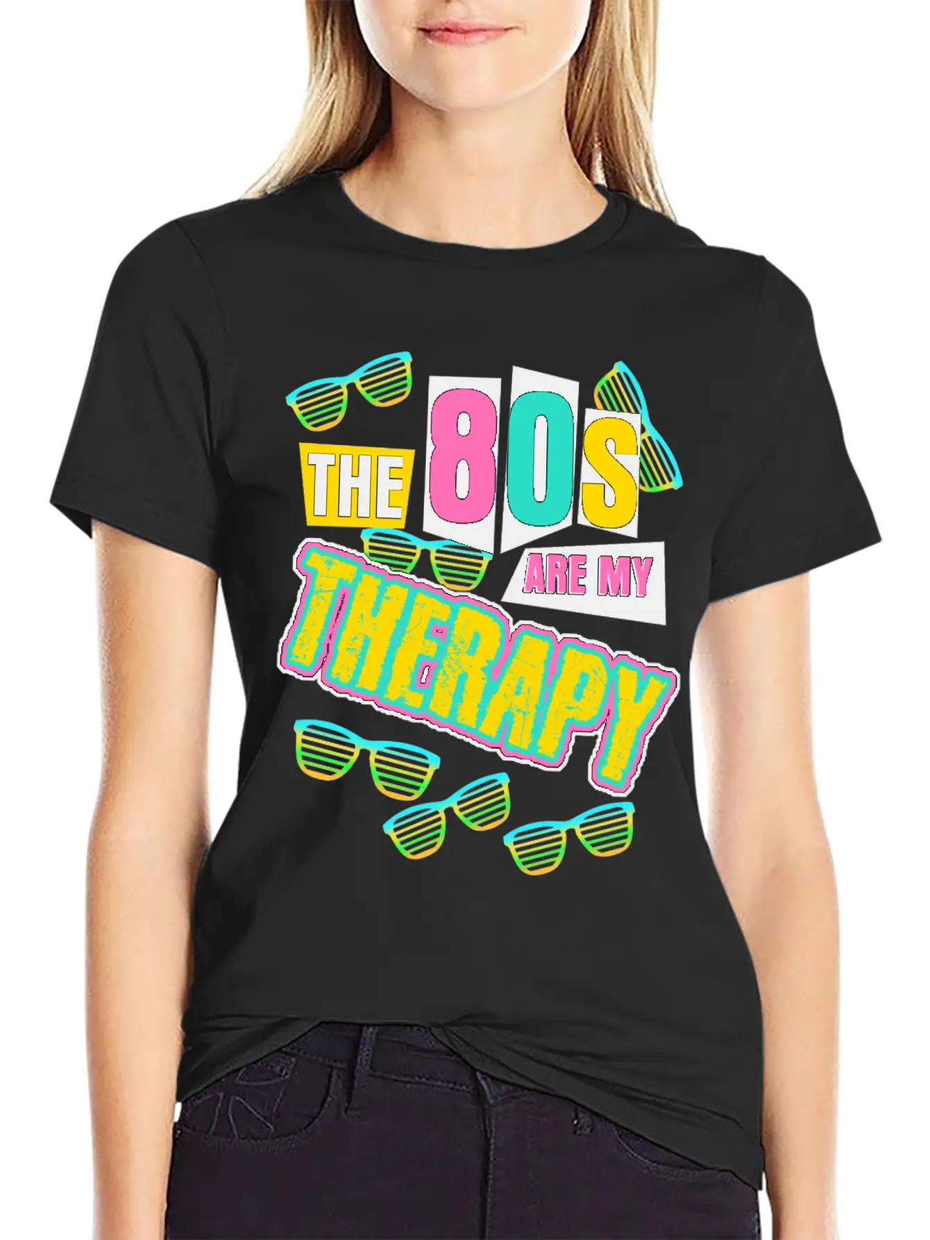 1980 Disco Therapy 80s Party 80s Timeless Short Sleeve Tee – Comfy And Minimalist Design