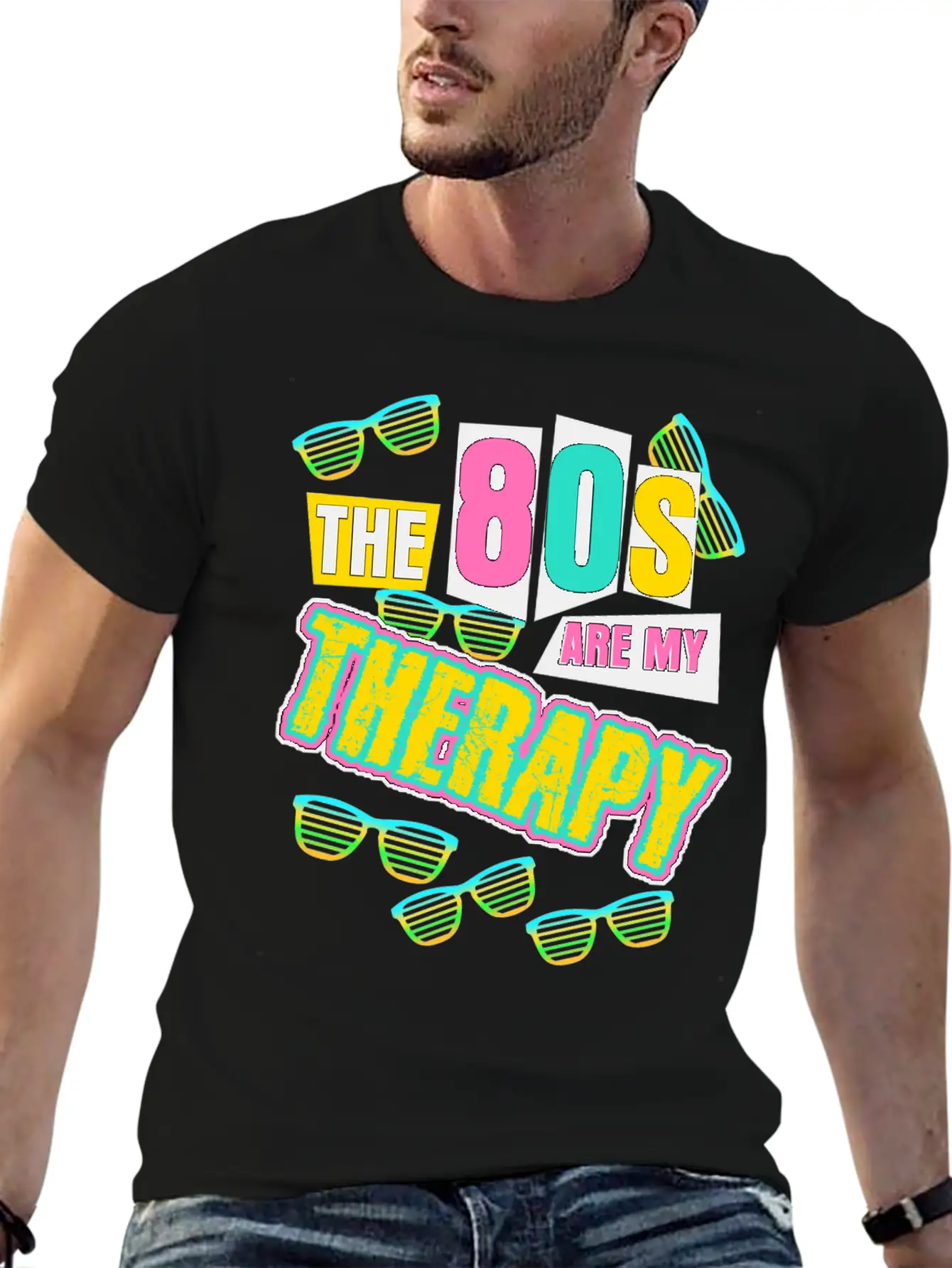 1980 Disco Therapy 80s Party 80s Timeless Short Sleeve Tee – Comfy And Minimalist Design