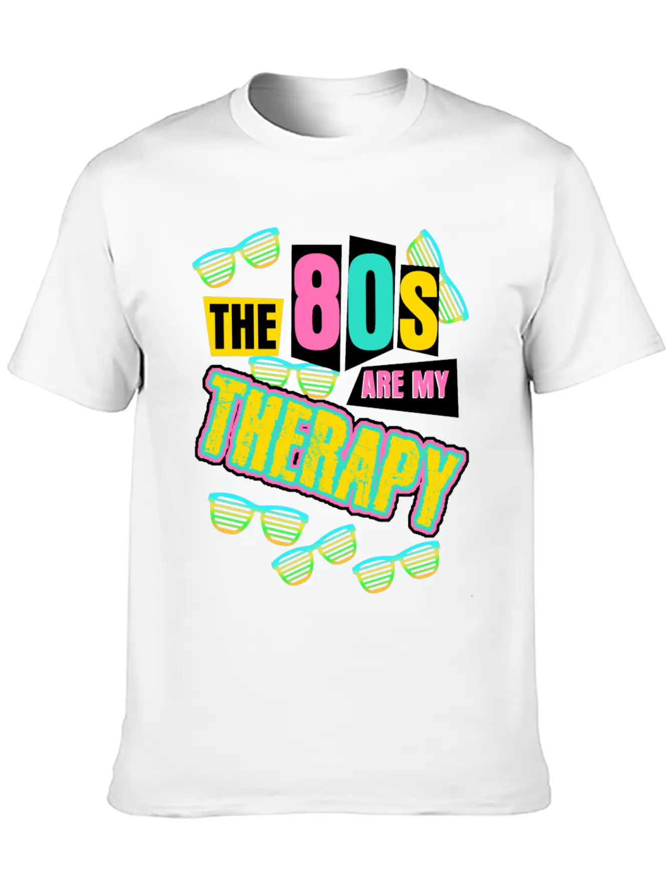 1980 Disco Therapy 80s Party 80s Timeless Short Sleeve Tee – Comfy And Minimalist Design