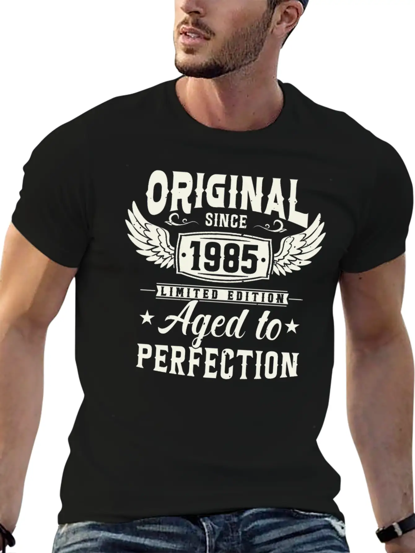 1985 Vintage Birthday Gift Stylish Everyday T-Shirt – Unisex Basic Cotton Tee