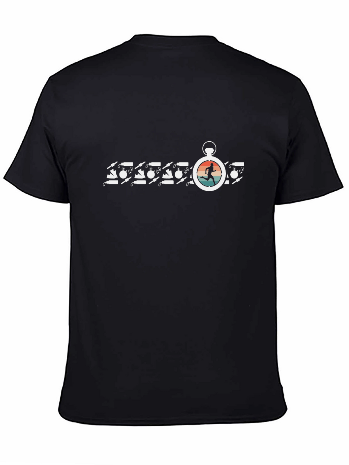 Retro Runner T-Shirt: Vintage Style Modern Comfort