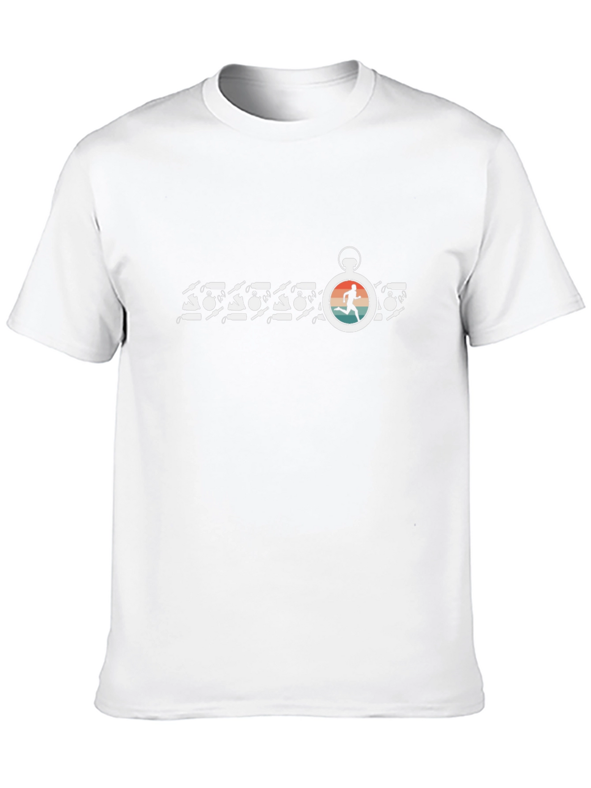 Retro Runner T-Shirt: Vintage Style Modern Comfort