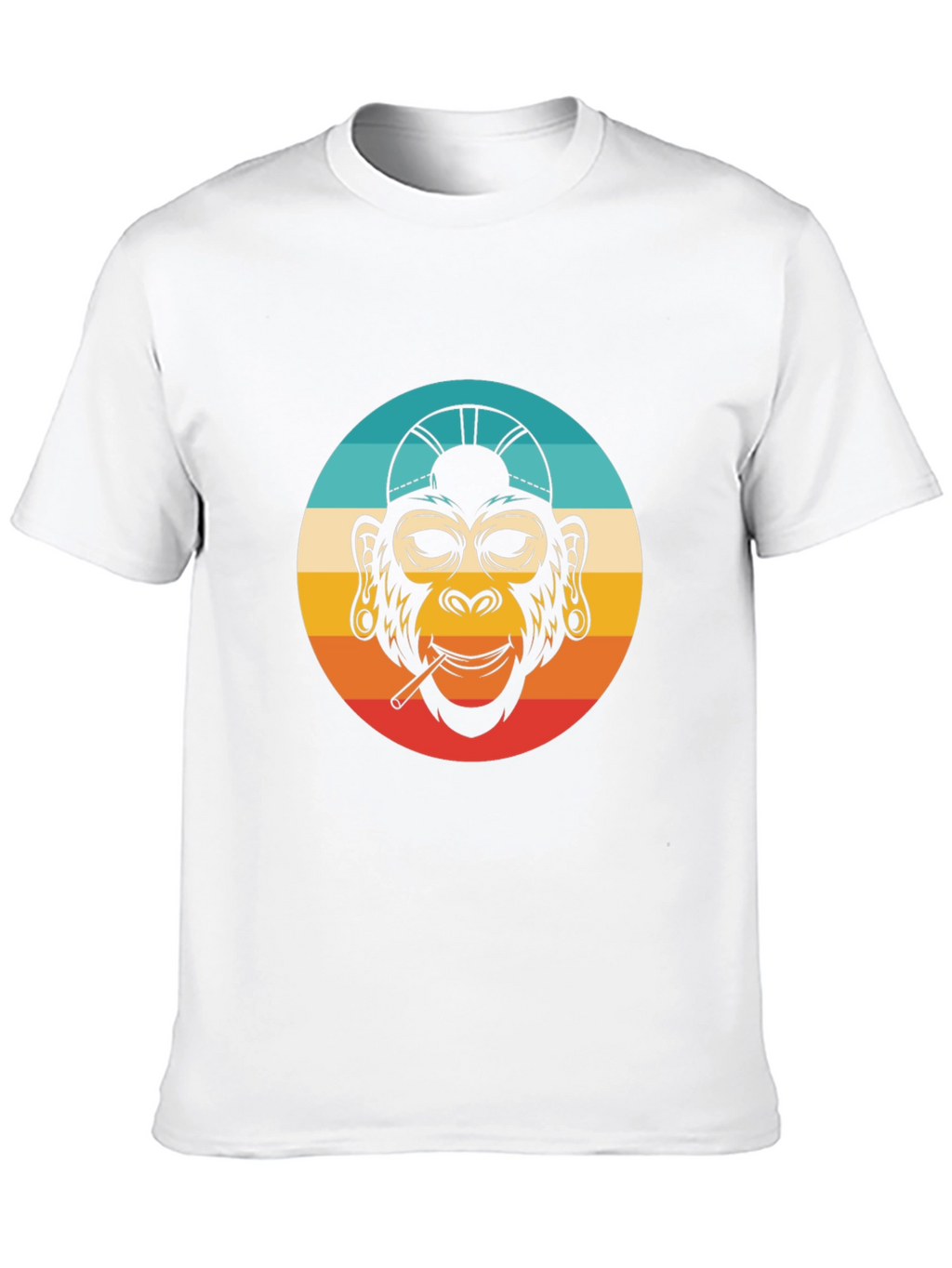 Retro Monkey T-Shirt - Cool Ape Design