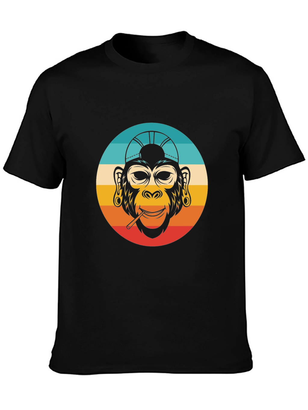 Retro Monkey T-Shirt - Cool Ape Design