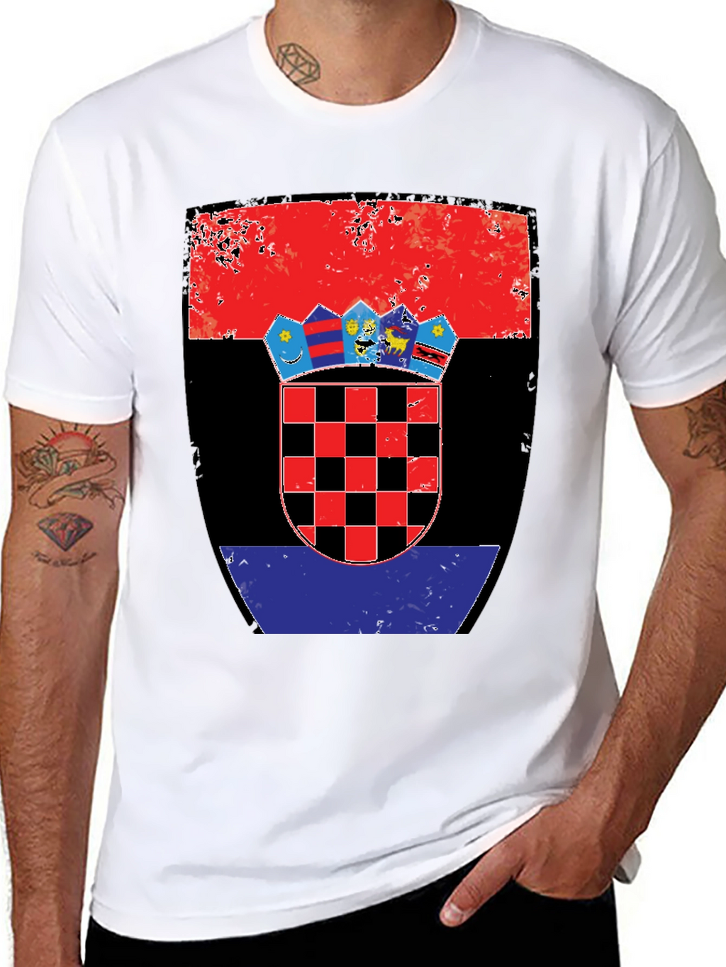 Croatian Flag T-Shirt - Pride of Croatia