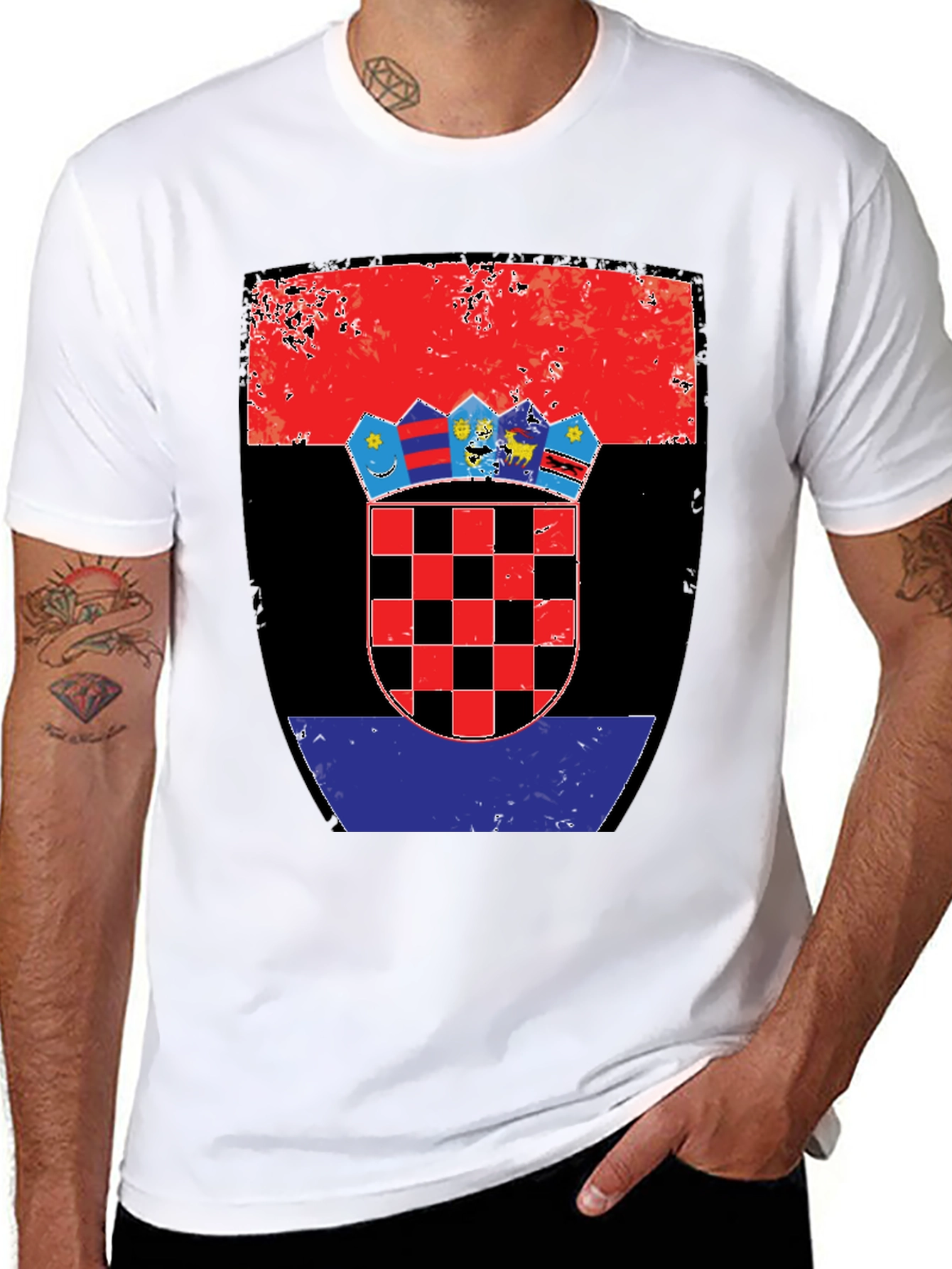 Croatian Flag T-Shirt - Pride of Croatia