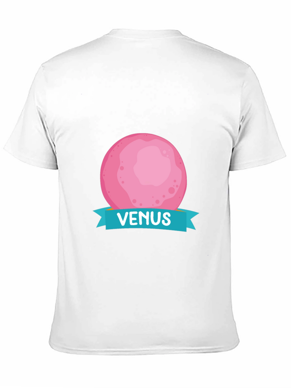 Venus Planet Graphic T-Shirt - Black Cotton Tee