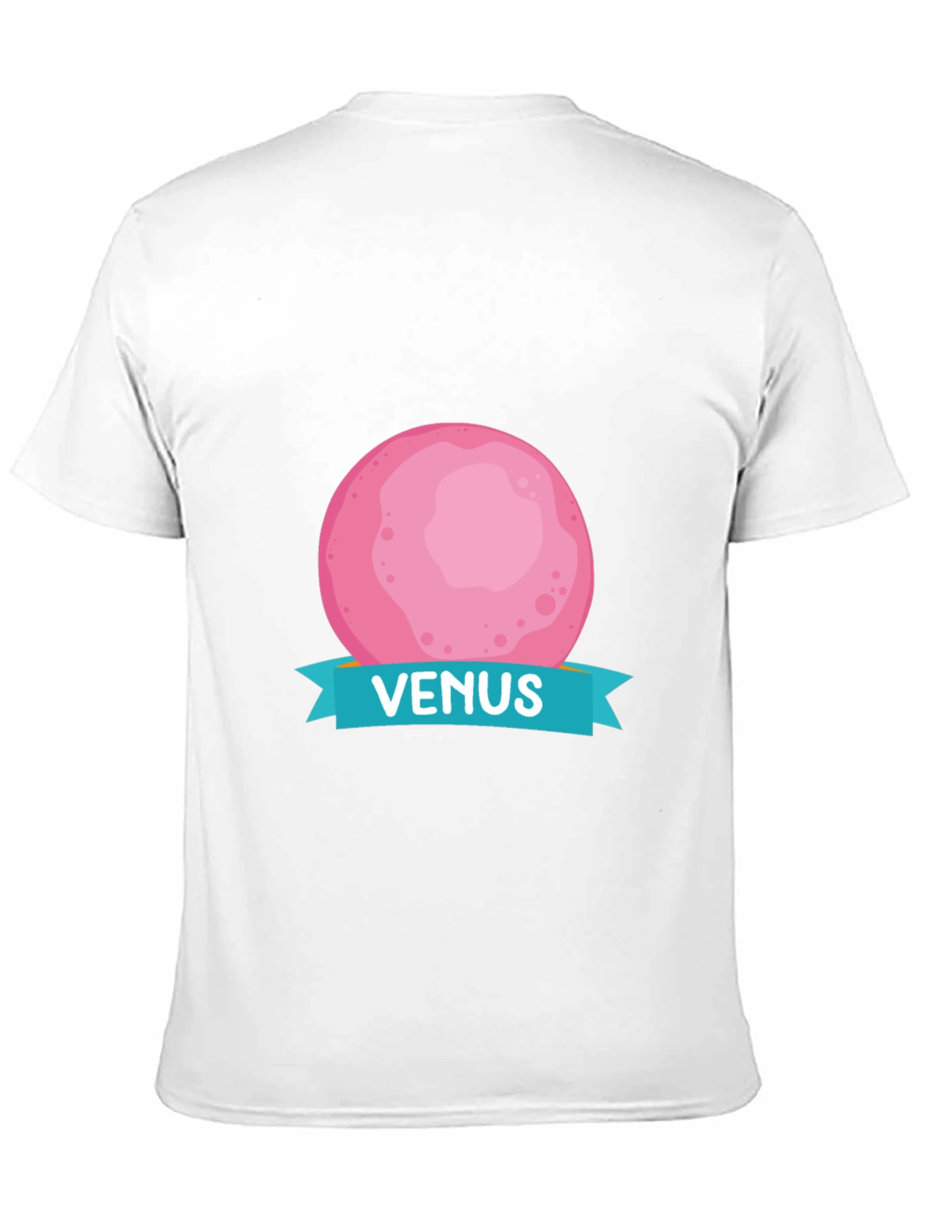 Venus Planet Graphic T-Shirt - Black Cotton Tee