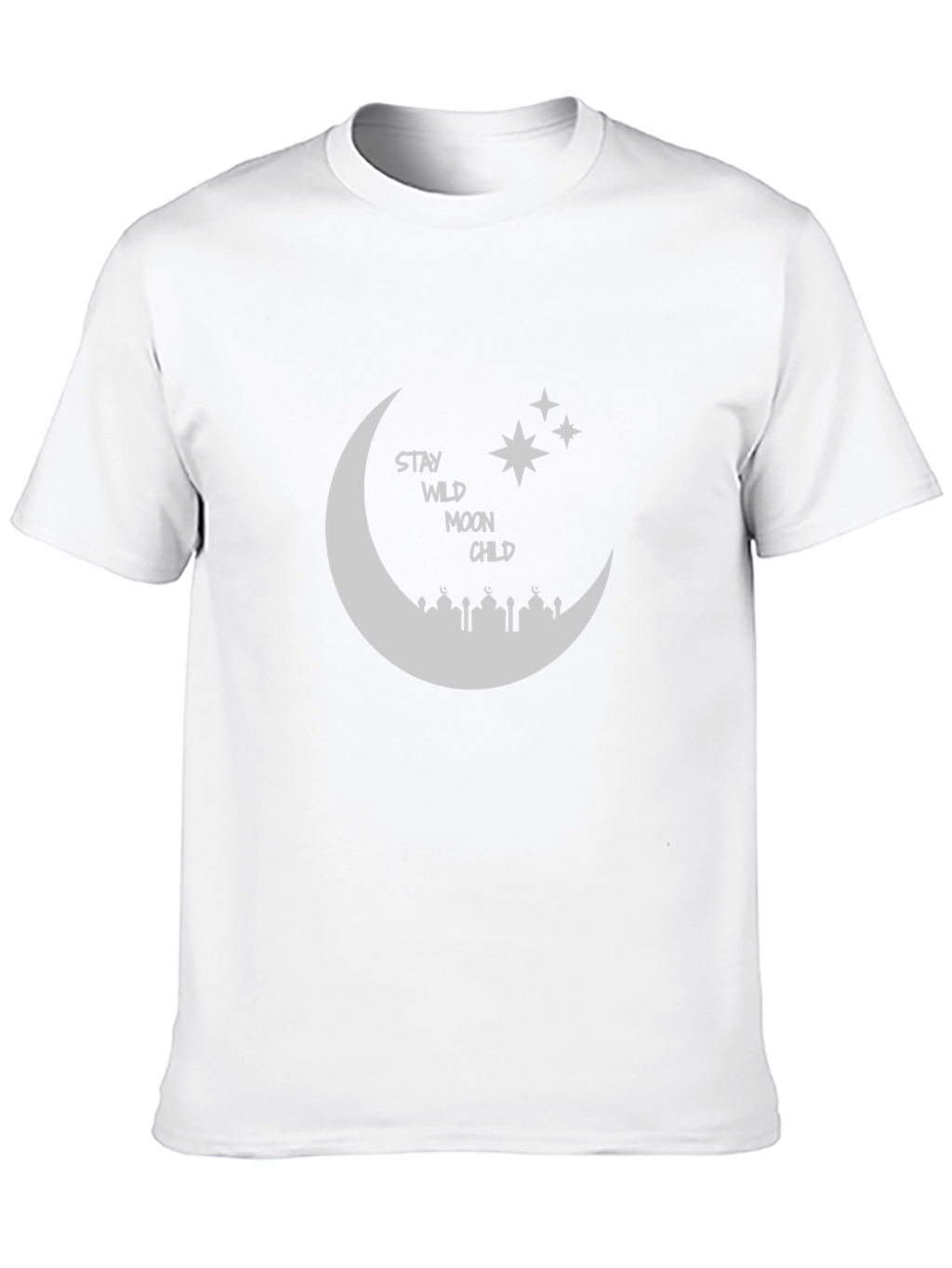 Stay Wild Moon Child Black T-Shirt