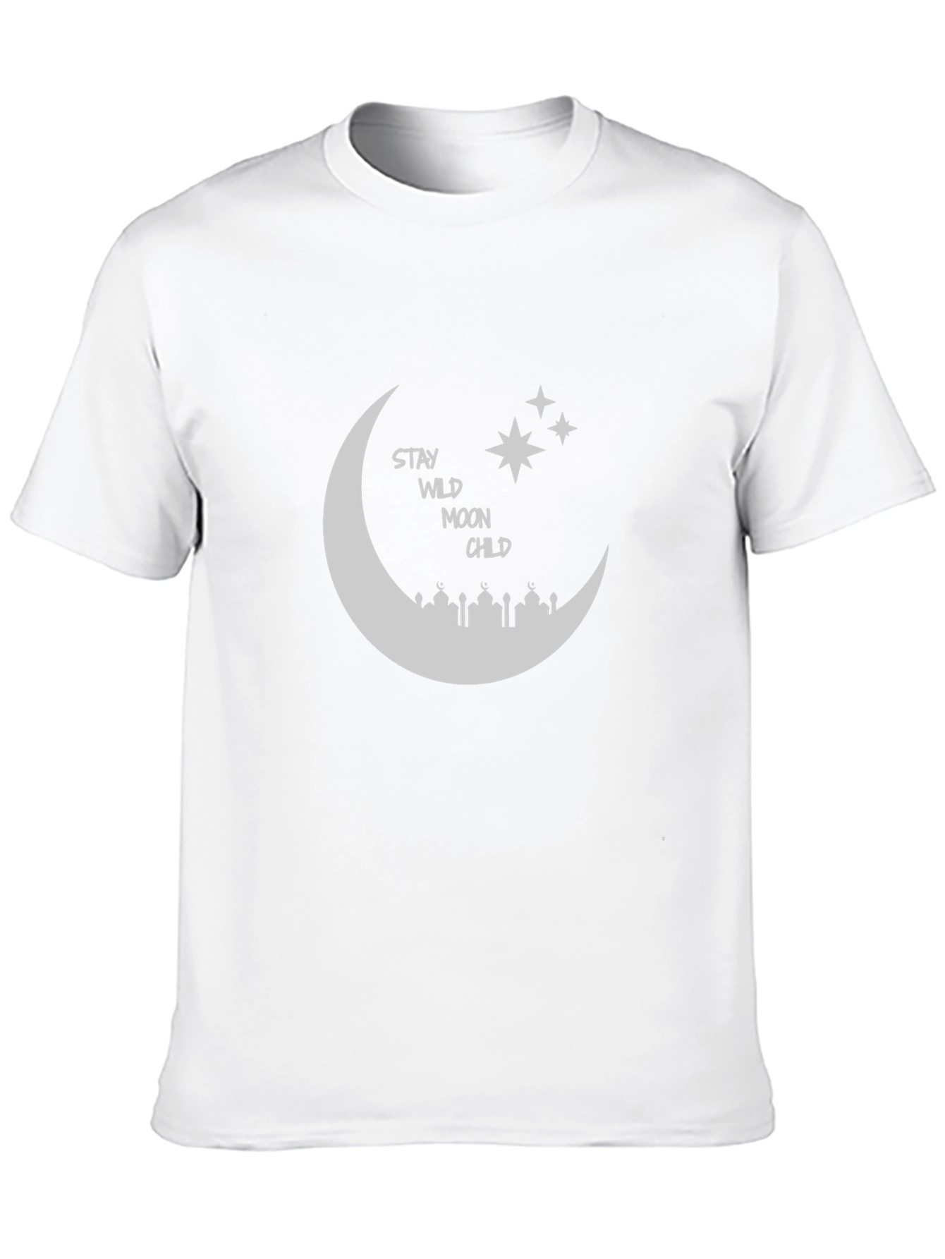 Stay Wild Moon Child Black T-Shirt