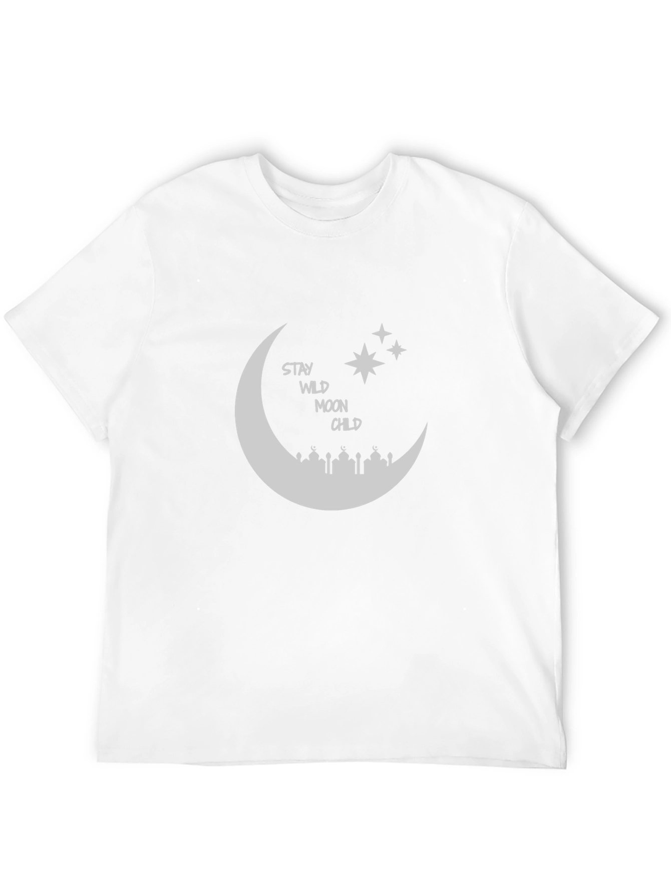 Stay Wild Moon Child Black T-Shirt