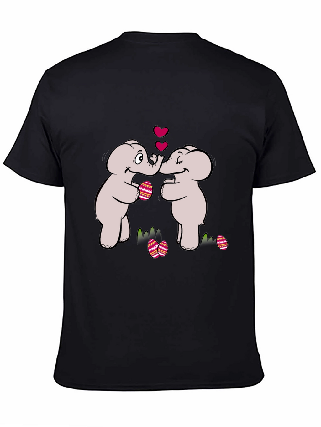 Cute Elephant Love Easter Egg T-Shirt