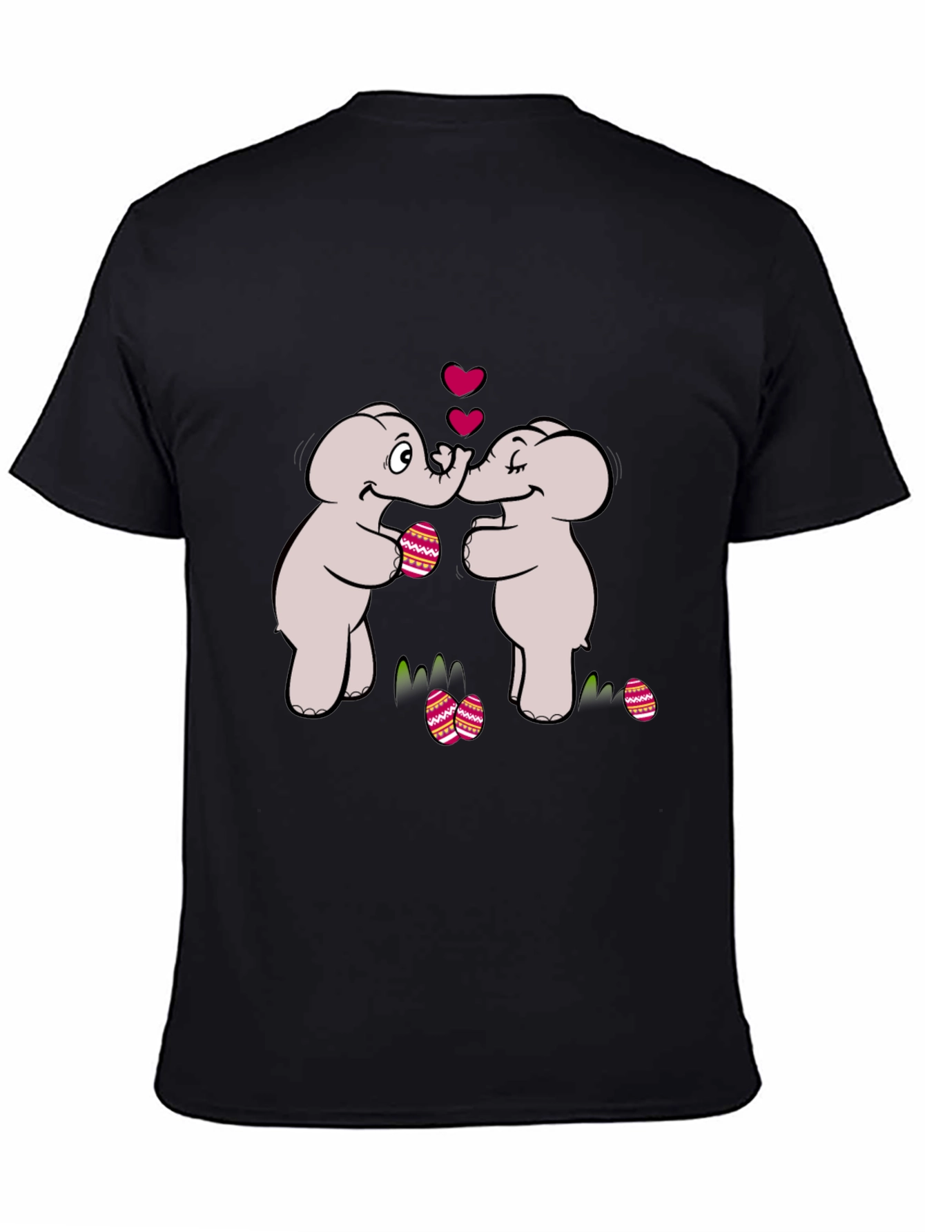 Cute Elephant Love Easter Egg T-Shirt