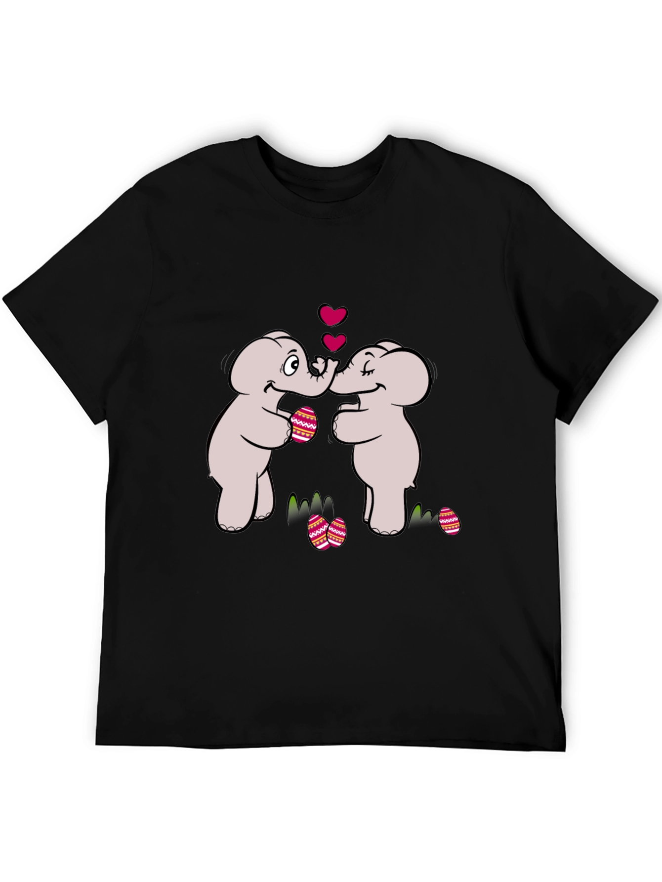Cute Elephant Love Easter Egg T-Shirt