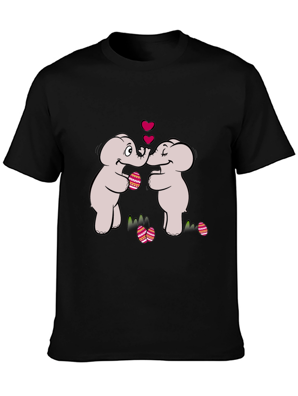 Cute Elephant Love Easter Egg T-Shirt