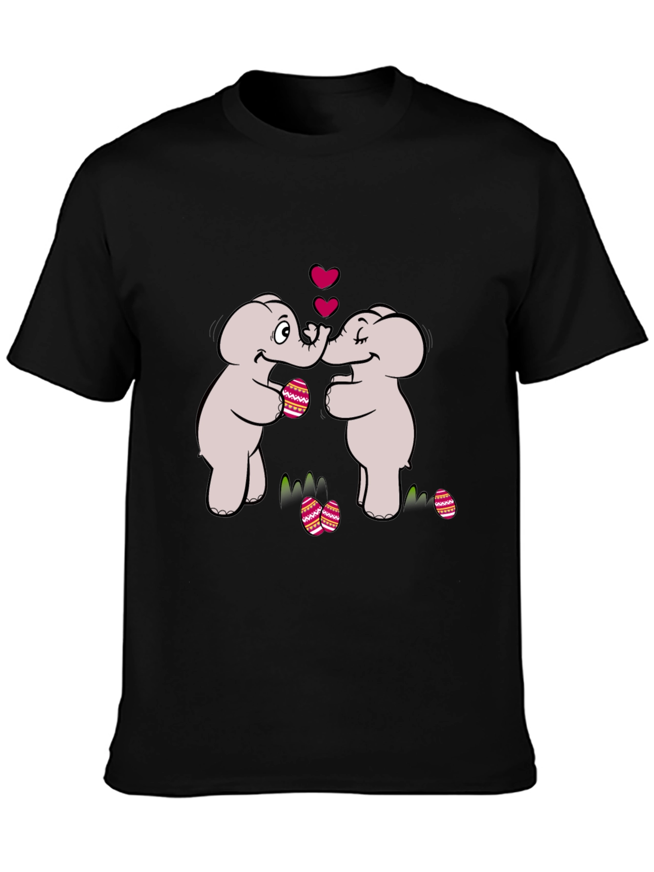 Cute Elephant Love Easter Egg T-Shirt