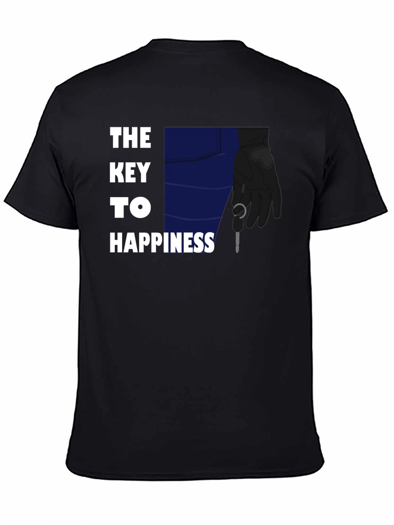 The Key to Happiness Graphic Tee