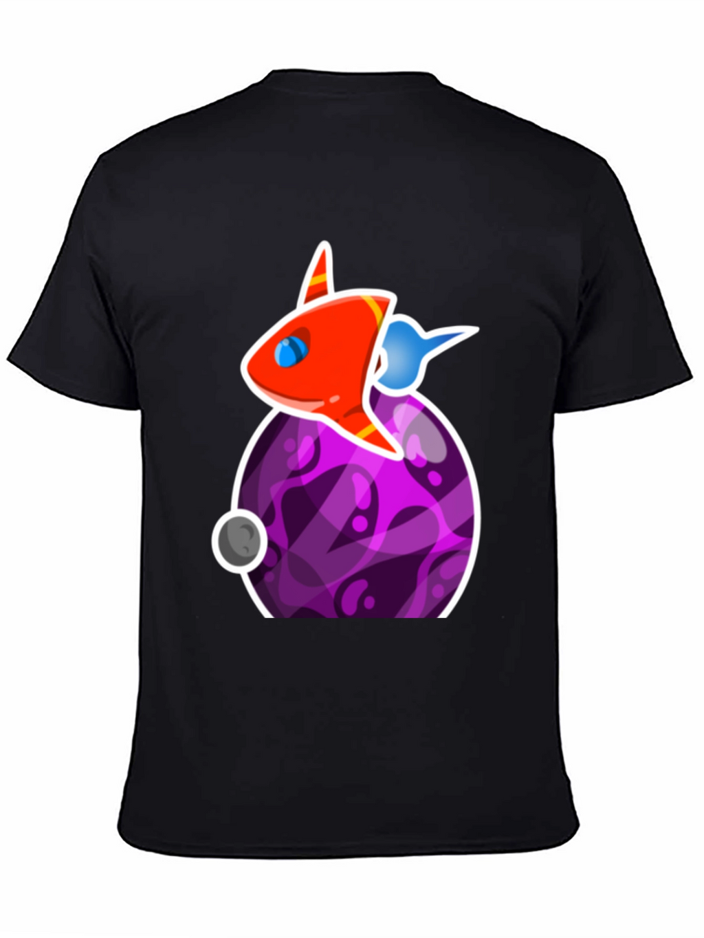 Space Rocket Graphic T-Shirt - Casual Cool