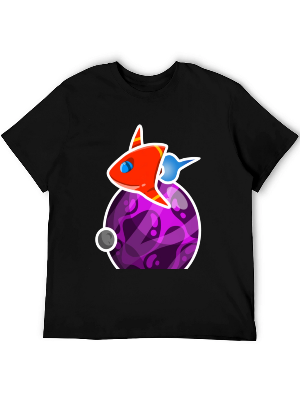 Space Rocket Graphic T-Shirt - Casual Cool