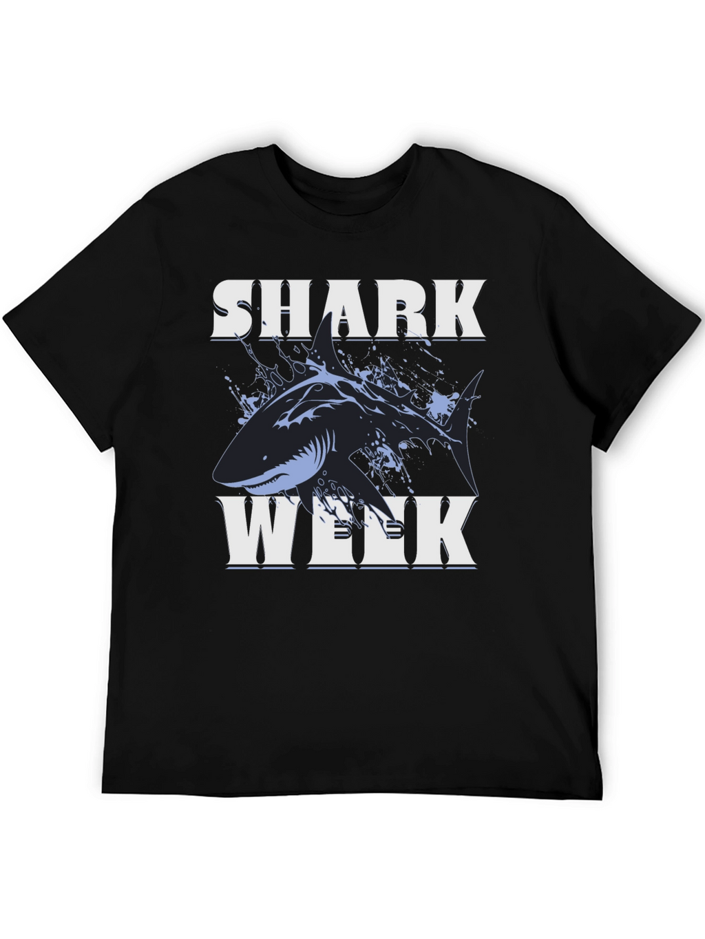 Shark Week Graphic Tee - Black Cotton