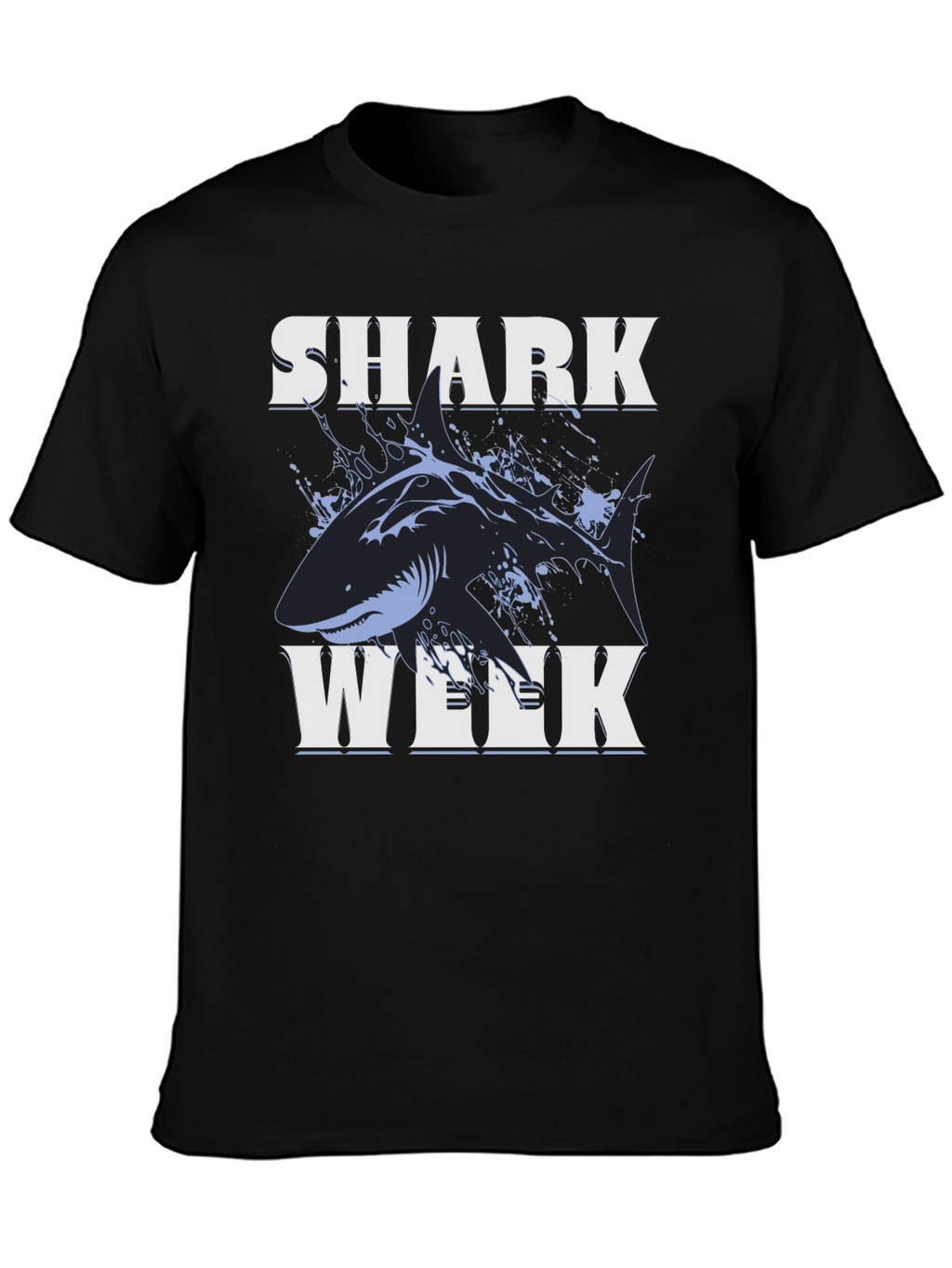 Shark Week Graphic Tee - Black Cotton
