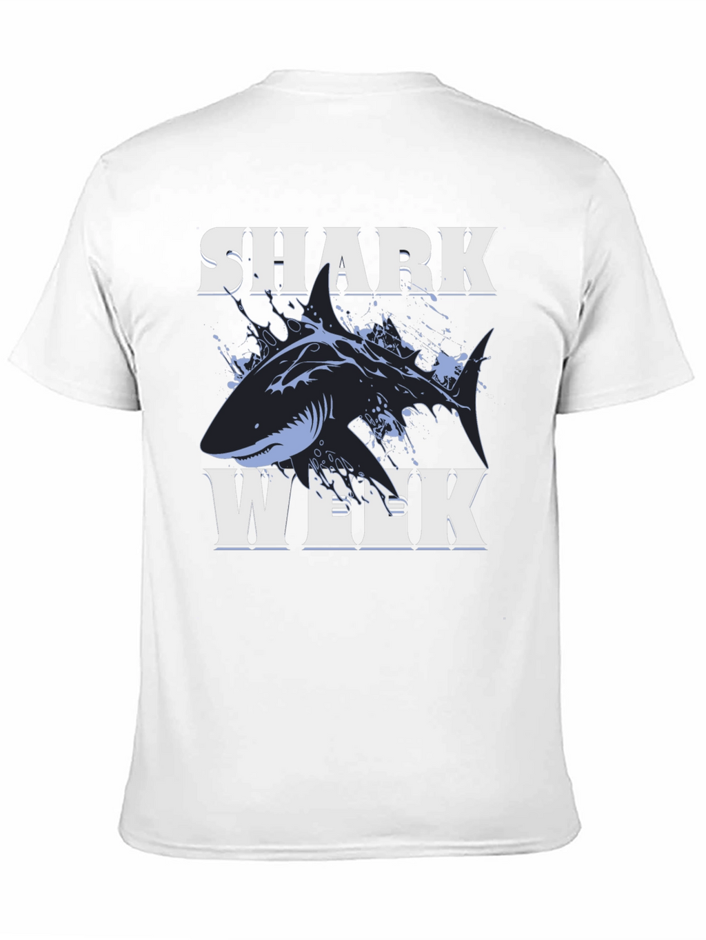 Shark Week Graphic Tee - Black Cotton