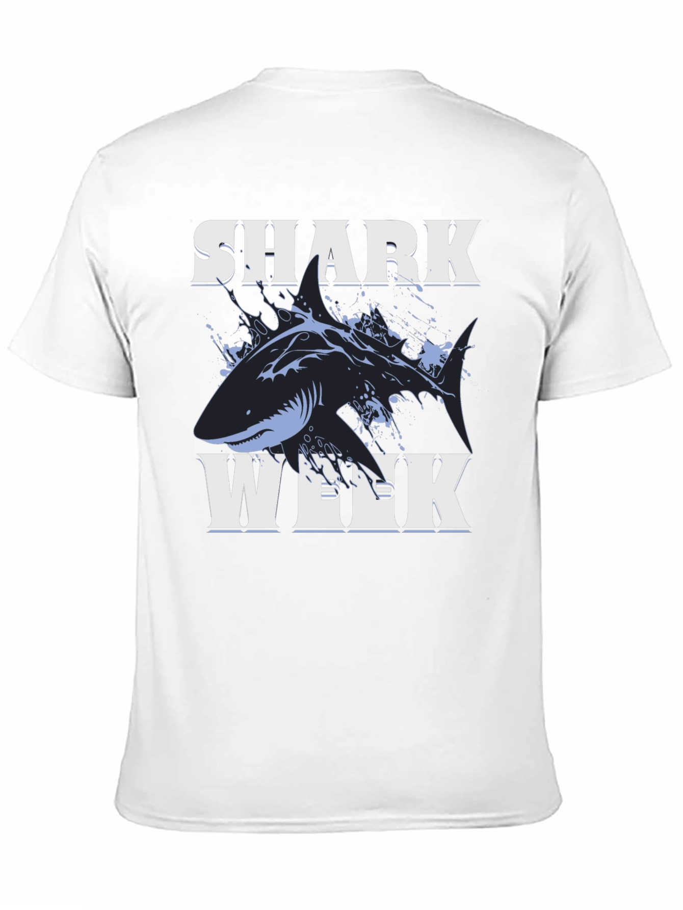 Shark Week Graphic Tee - Black Cotton