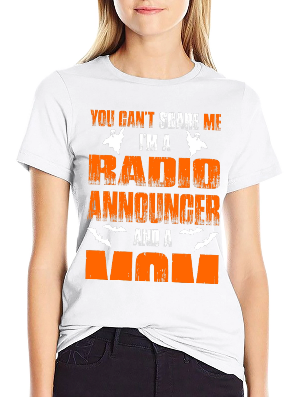Radio Announcer Mom Halloween T-Shirt