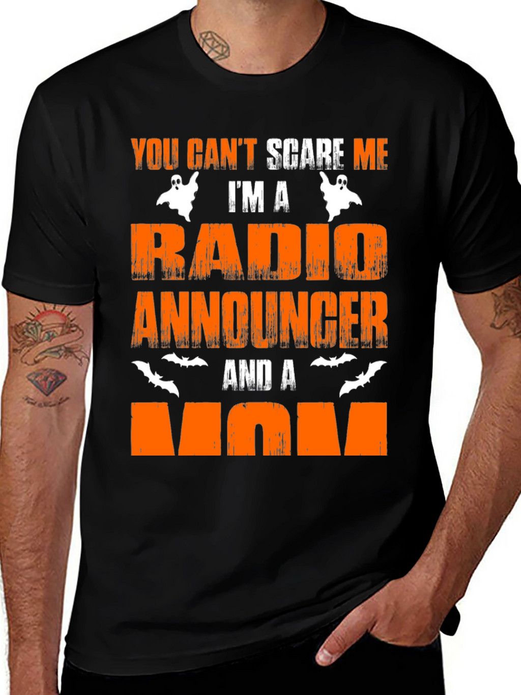 Radio Announcer Mom Halloween T-Shirt