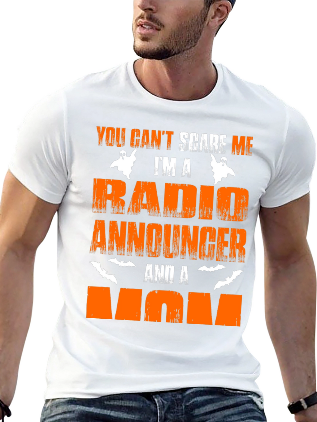 Radio Announcer Mom Halloween T-Shirt