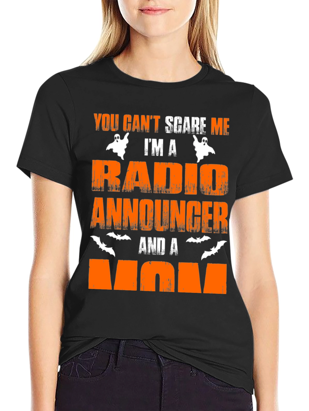 Radio Announcer Mom Halloween T-Shirt