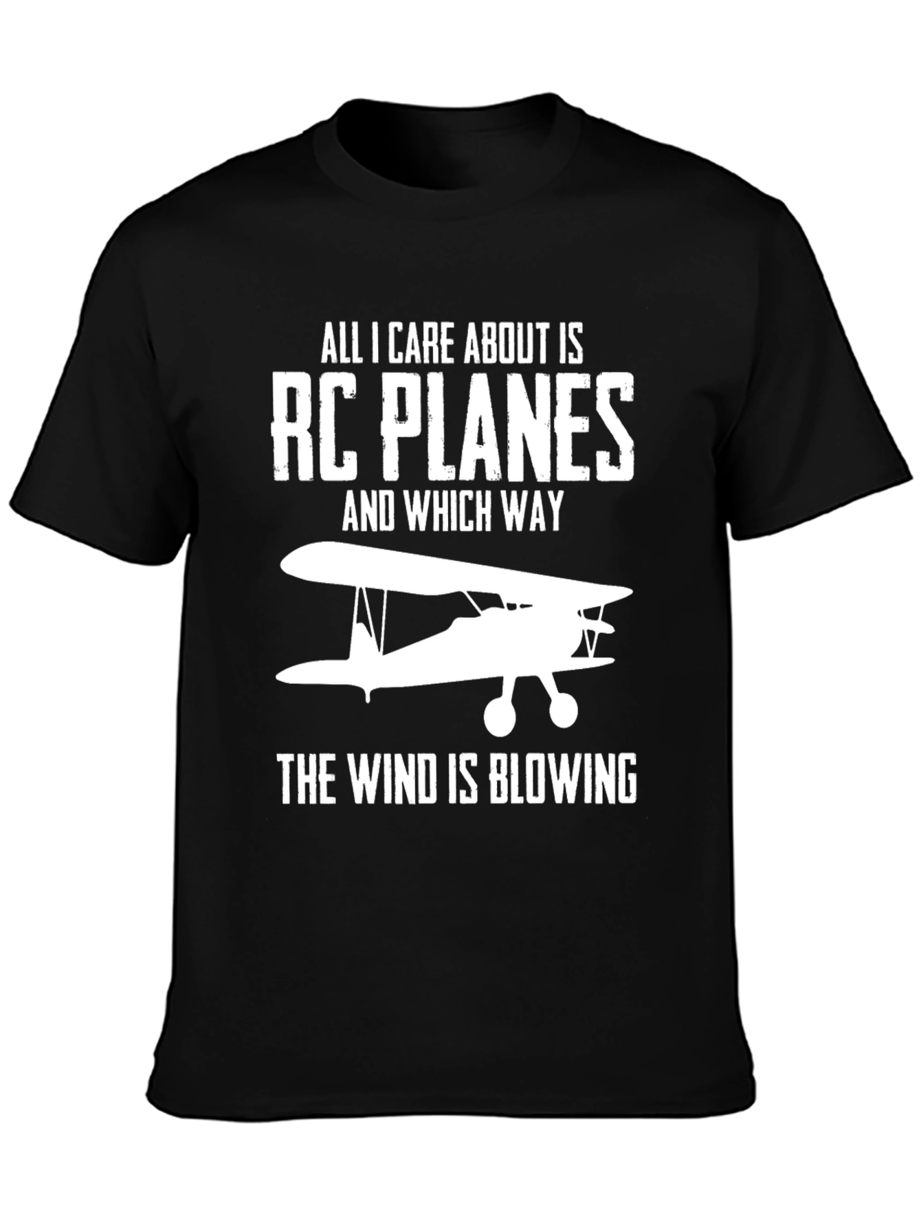 RC Planes T-Shirt - Wind Direction Aviation Tee