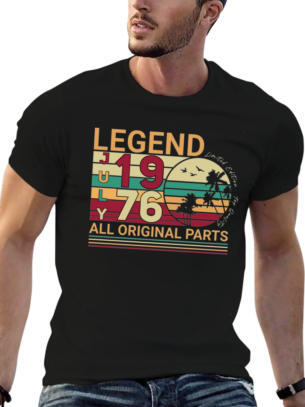 Legend July 1976 All Original Parts T-Shirt