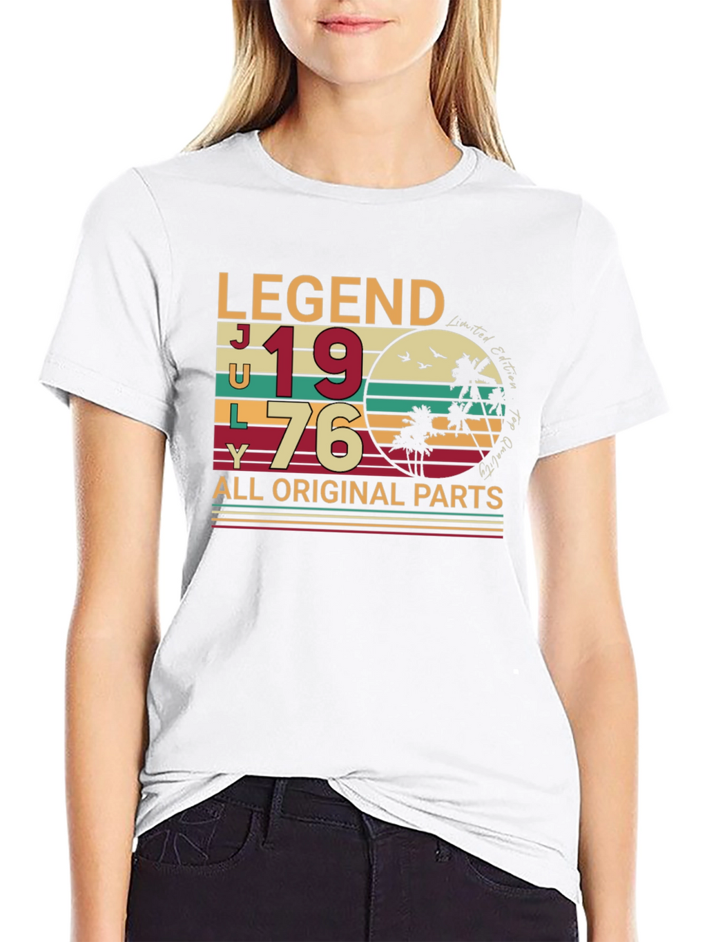 Legend July 1976 All Original Parts T-Shirt