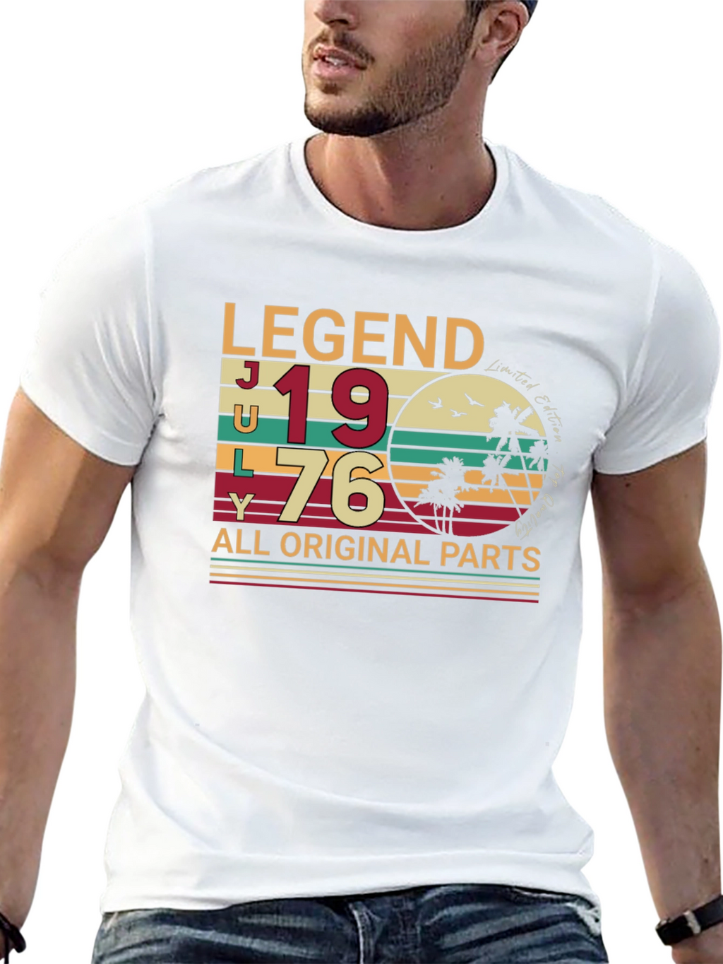 Legend July 1976 All Original Parts T-Shirt