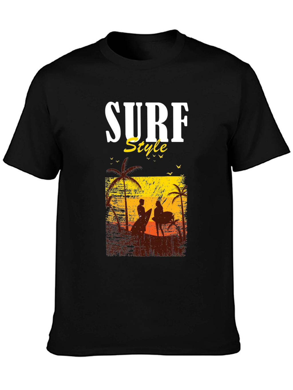 Surf Style Graphic Tee