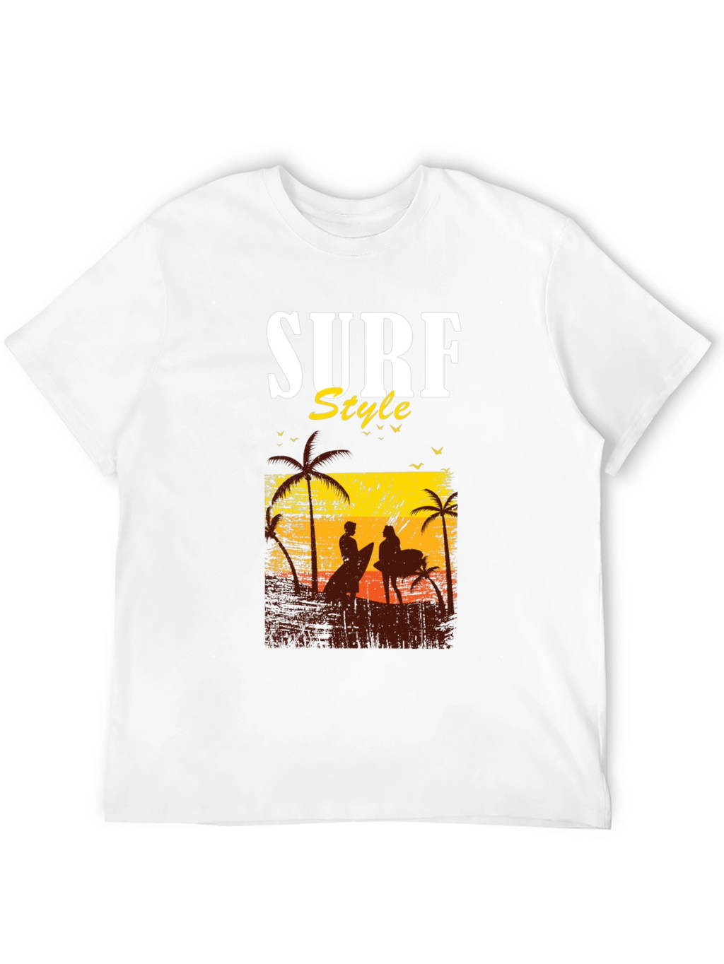 Surf Style Graphic Tee