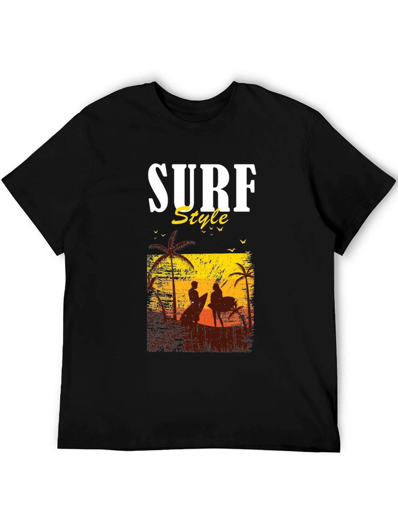 Surf Style Graphic Tee
