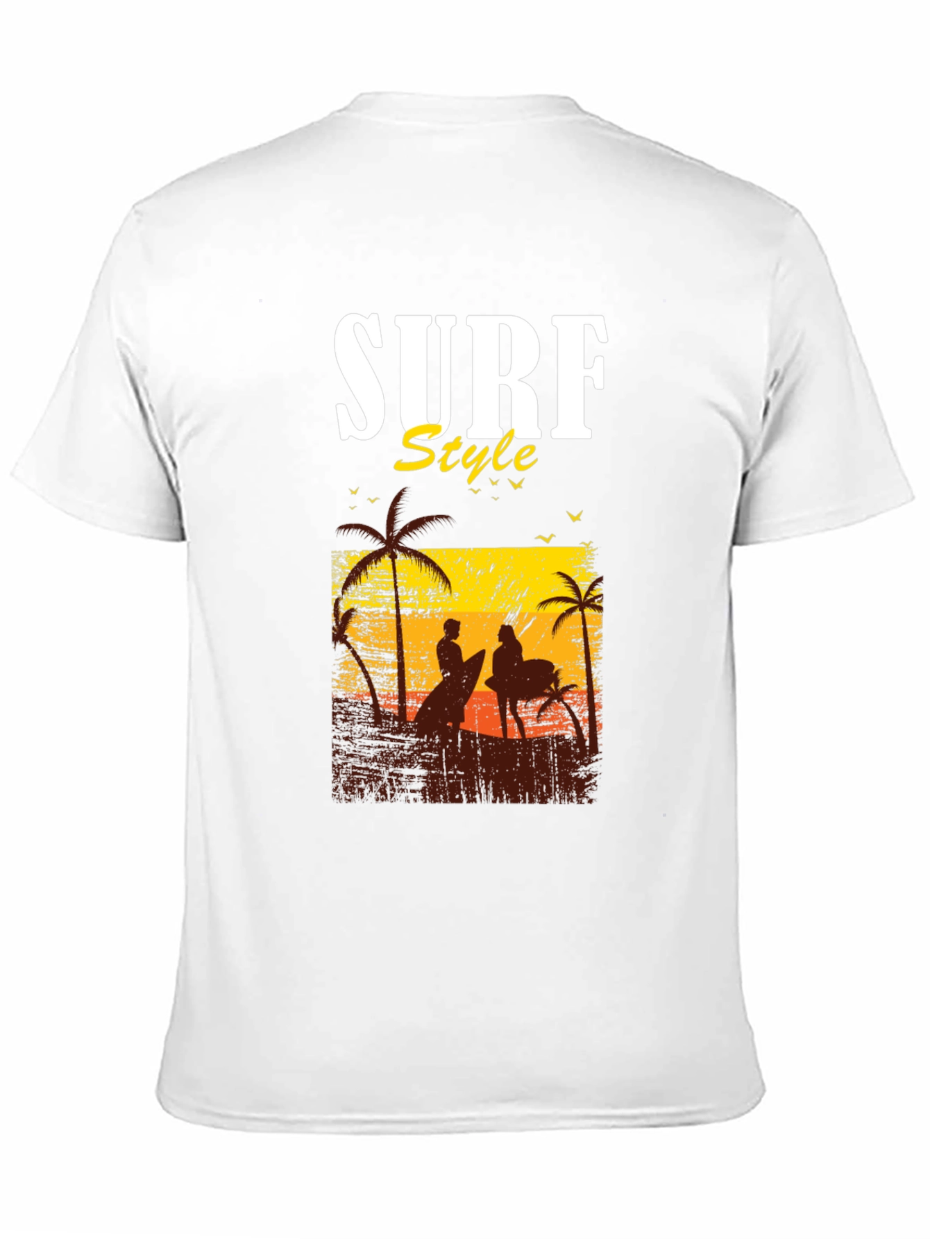 Surf Style Graphic Tee