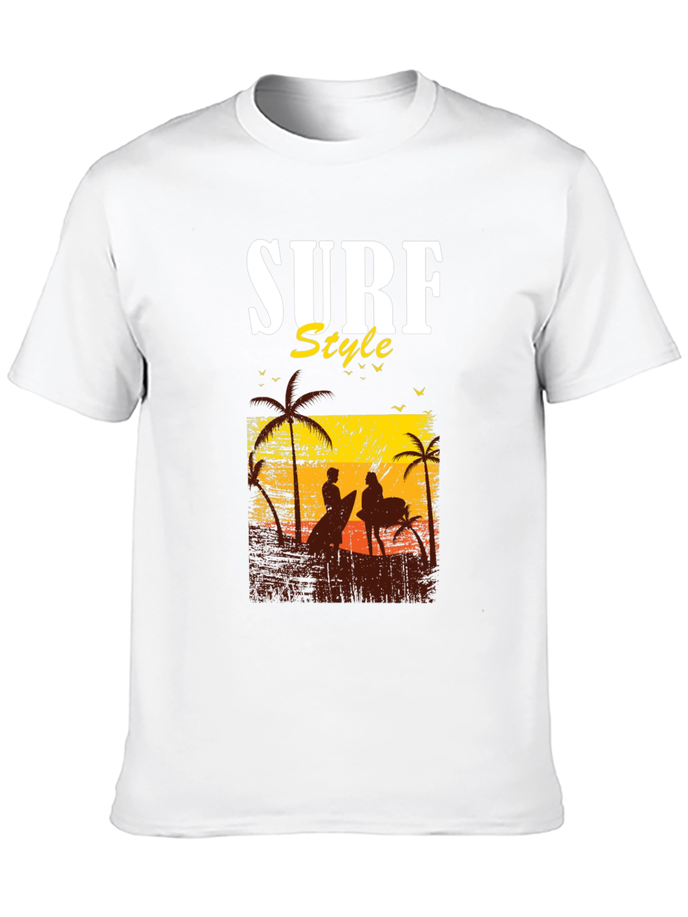 Surf Style Graphic Tee