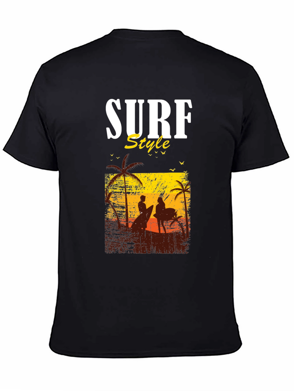 Surf Style Graphic Tee