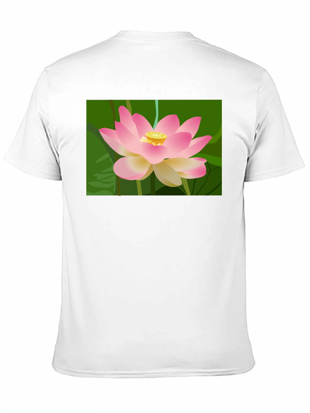 Lotus Graphic T-Shirt - Black Cotton Tee