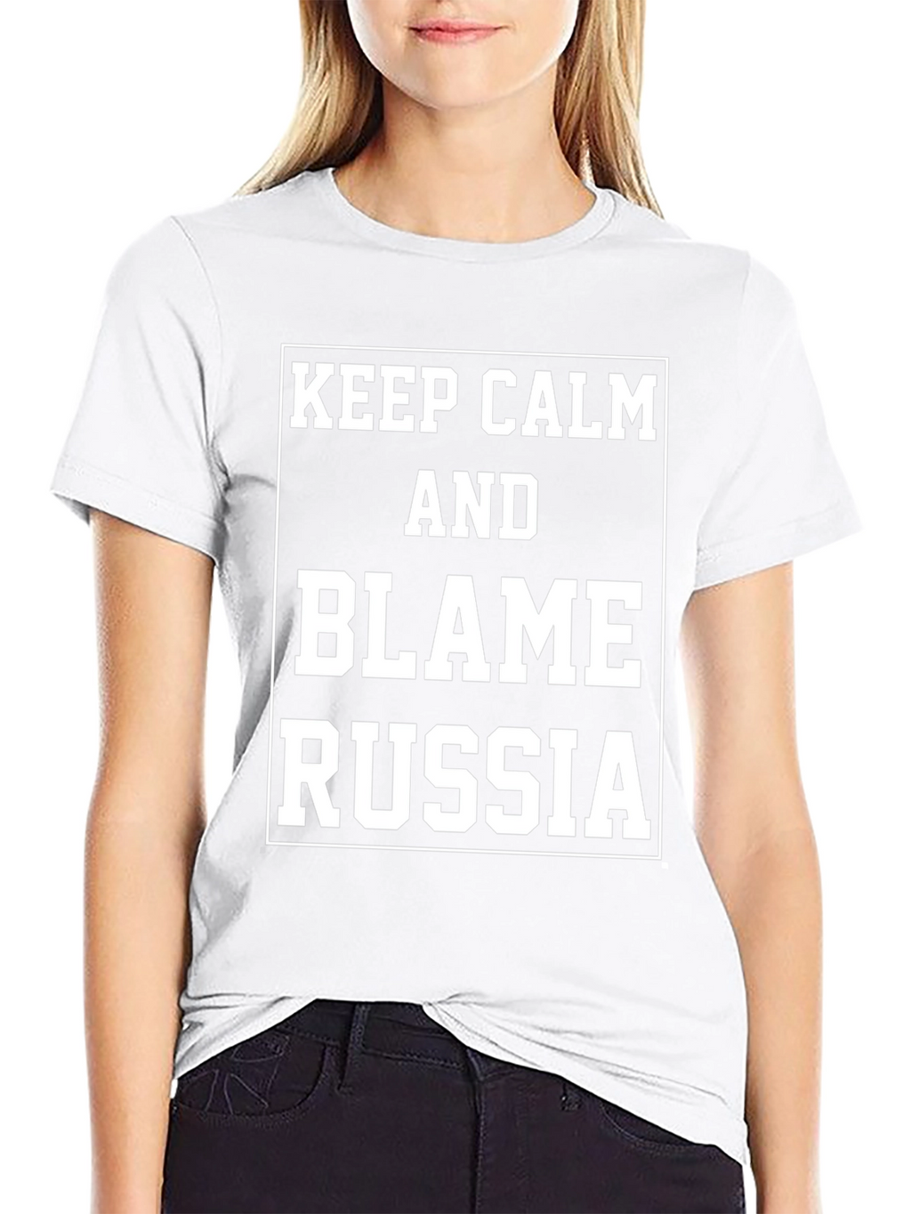 Keep Calm Blame Russia T-Shirt