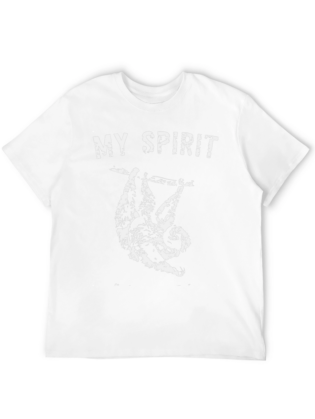 My Spirit Sloth Graphic Tee - Black