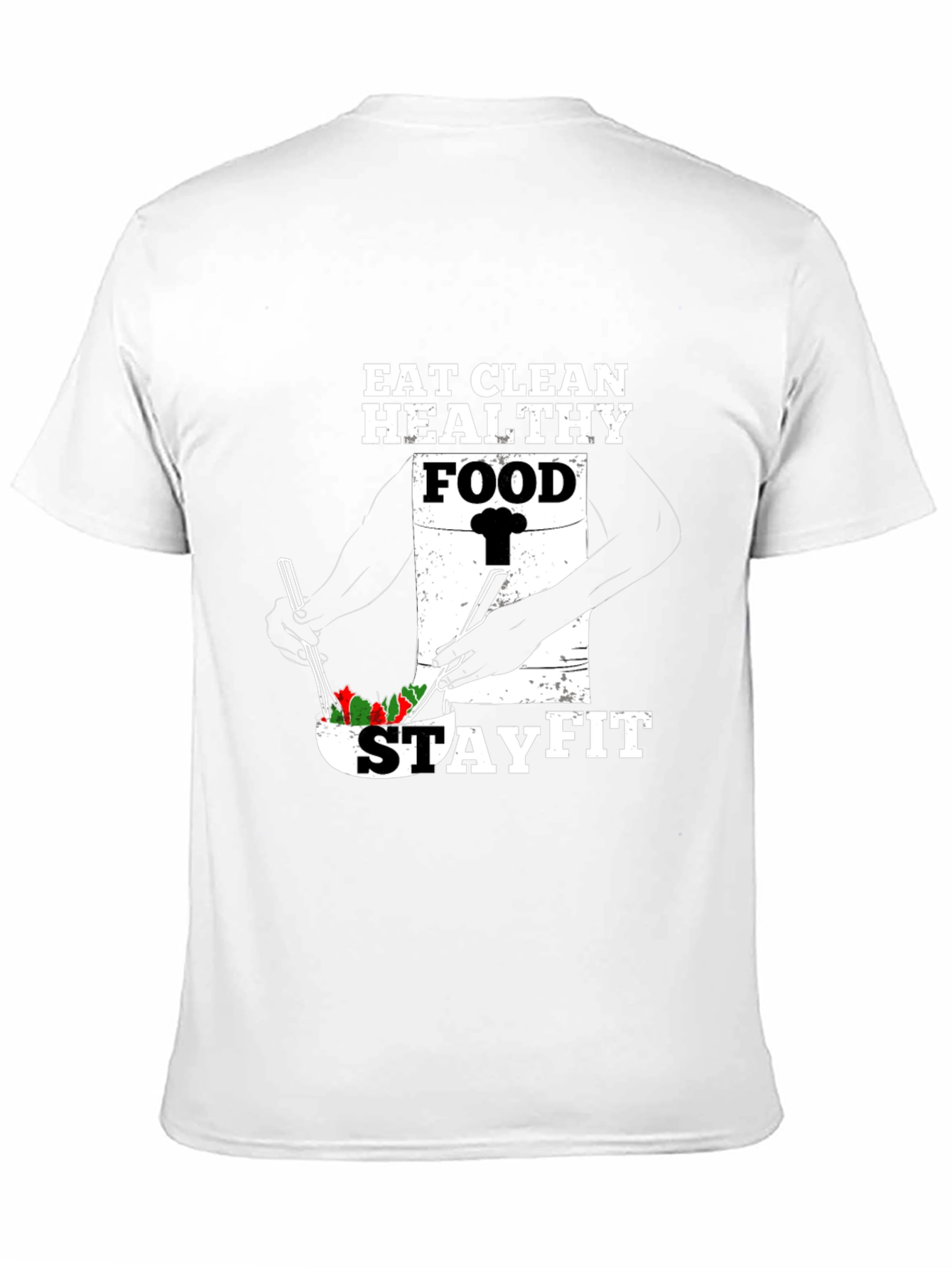 Eat Clean Stay Fit Graphic Tee