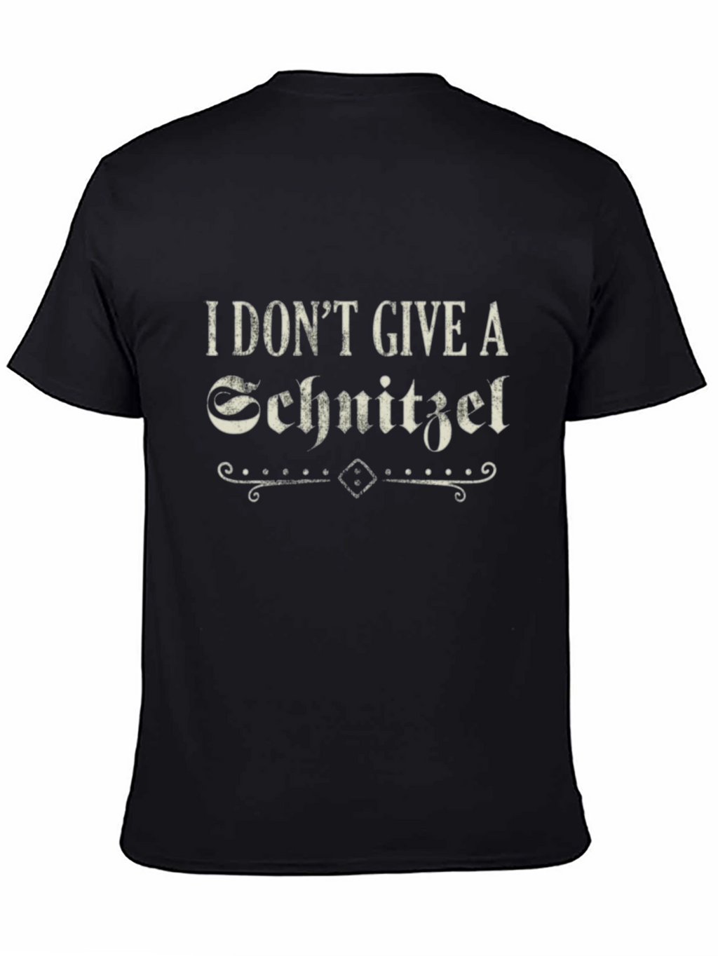 I Dont Give a Schnitzel Funny Graphic Tee