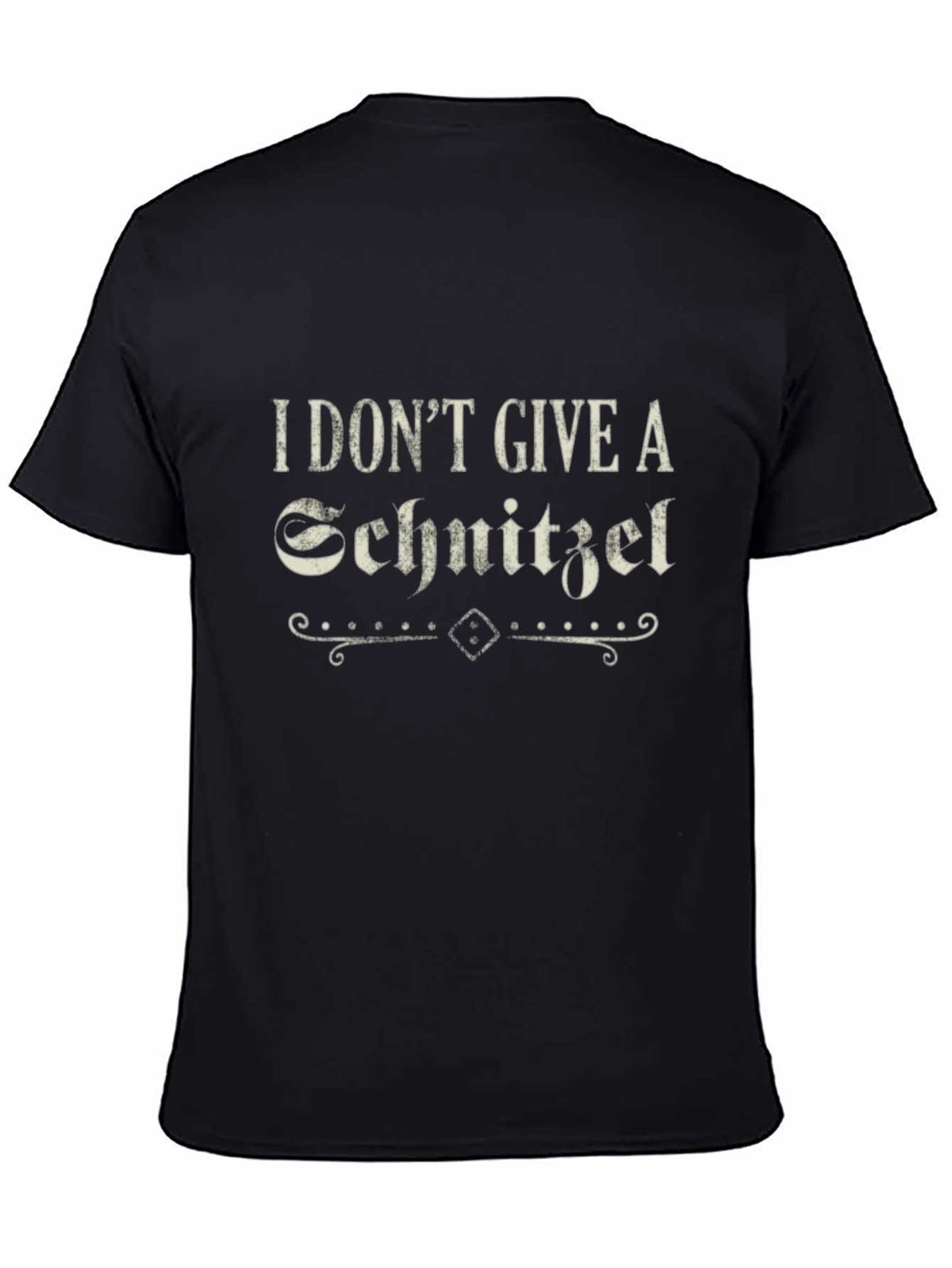 I Dont Give a Schnitzel Funny Graphic Tee