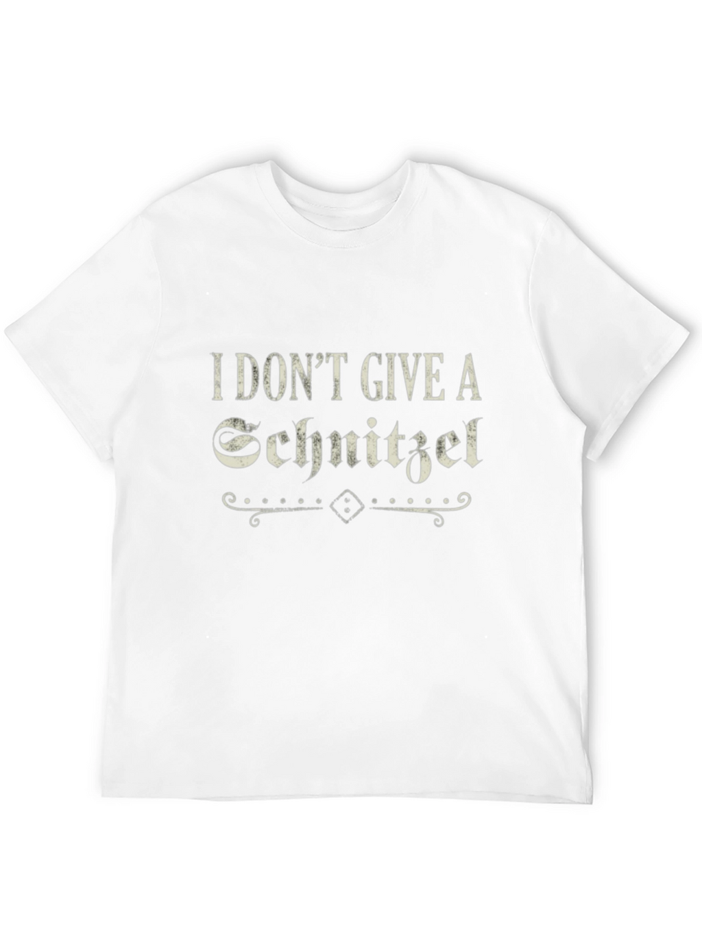 I Dont Give a Schnitzel Funny Graphic Tee